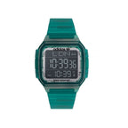 Adidas Green Resin Digital Watch