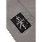 Calvin Klein Jeans Gray Cotton Cap (Baseball Hat)