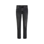 Calvin Klein Jeans Black Cotton Skinny Jeans