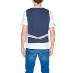 Gianni Lupo Beige Cotton Waistcoat