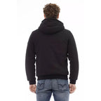 Baldinini Trend Black Polyester Hoody