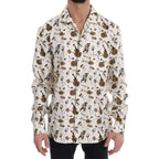 Dolce & Gabbana Multicolor Silk Pattern Shirt
