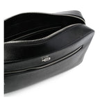 Baldinini Trend Black Calfskin Shoulder Bag