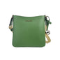 Michael Kors Green Saffiano Leather Crossbody Bag