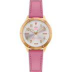 Adidas Multicolor Leather Dress Watch
