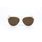 Polaroid Gold Metal Sunglasses