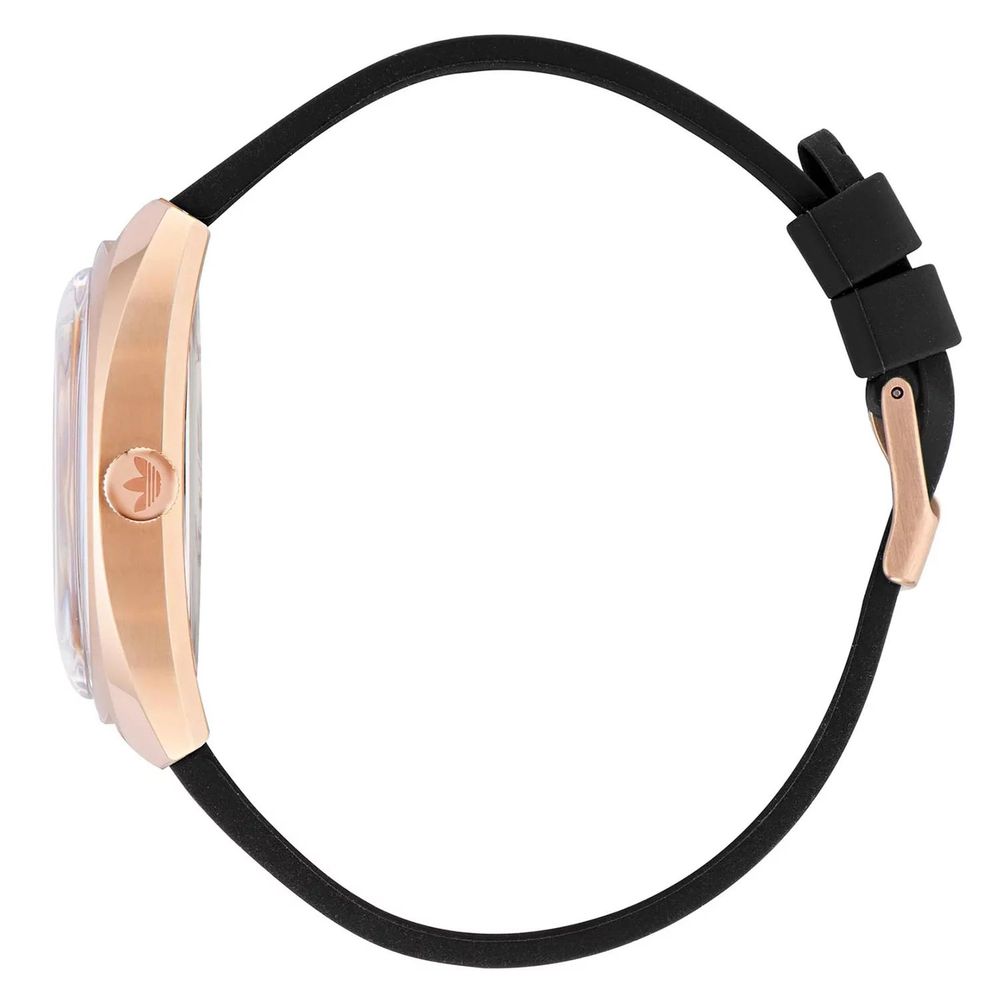 Adidas Black Synthetic Dress Watch