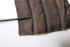 Dolce & Gabbana Brown Fantasy Silk Neck Wrap Shawl Scarf