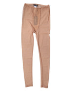 Dolce & Gabbana Nude Beige Logo Lace Lingerie Pants Underwear