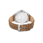 Timberland Brown Leather Bracelet Watch
