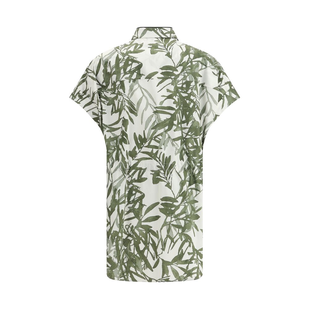 Brunello Cucinelli Multicolor Cotton Pattern Shirt