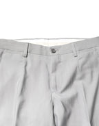 Dolce & Gabbana Light Gray Wool GOLD 2 Piece Formal Suit