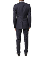 Dolce & Gabbana Black Fantasy MARTINI 3 Piece Formal Suit