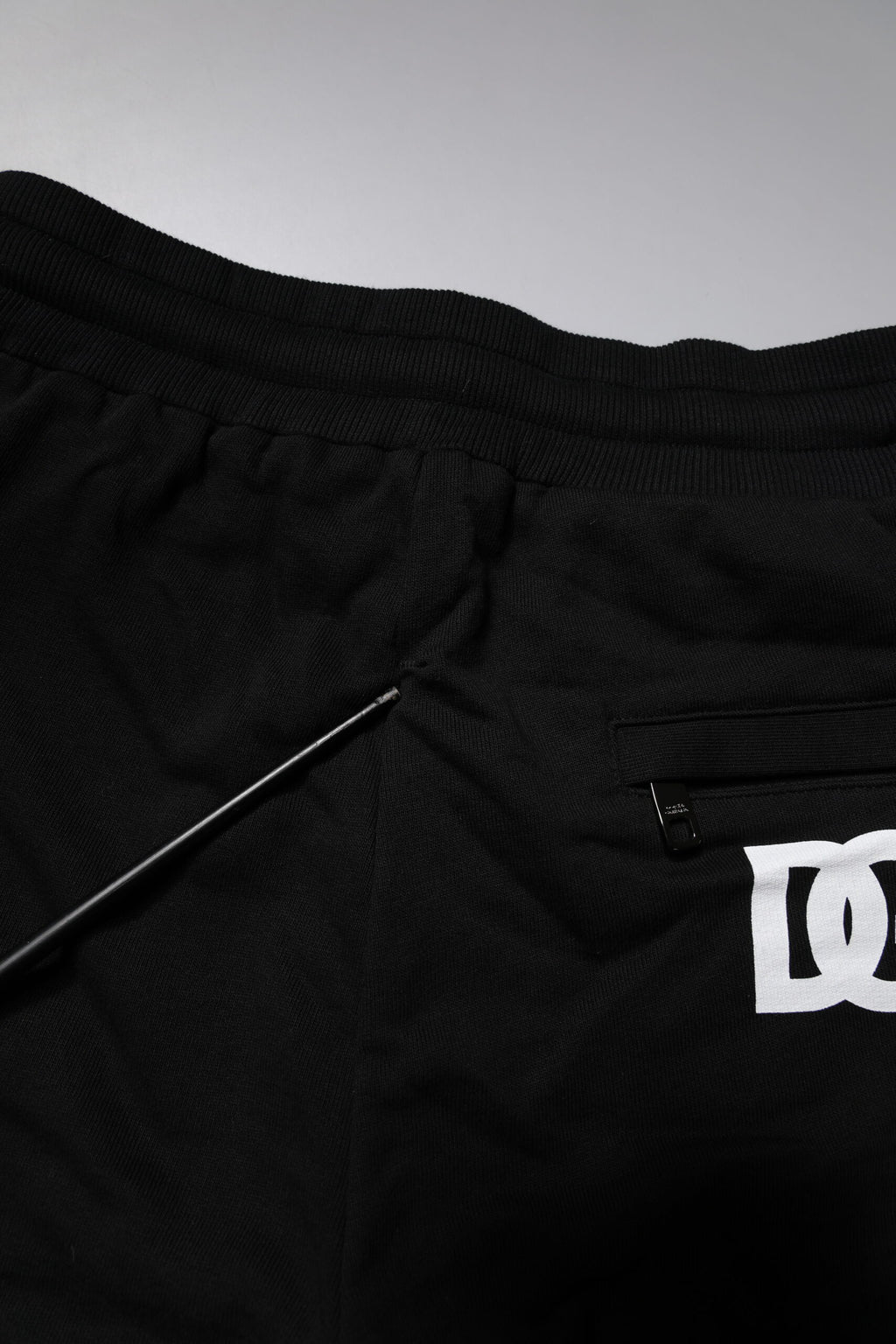 Dolce & Gabbana Black Cotton Jogger Sweatpants Pants