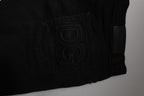 Dolce & Gabbana Black Cotton Stretch Skinny Men Denim Jeans