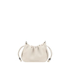 Brunello Cucinelli Beige Calf Leather Bos Taurus Shoulder Bag