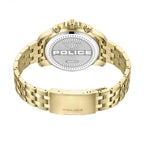 Police Gold Stainless Steel Dress Watch