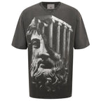 Diego Venturino Gray Cotton T-Shirt