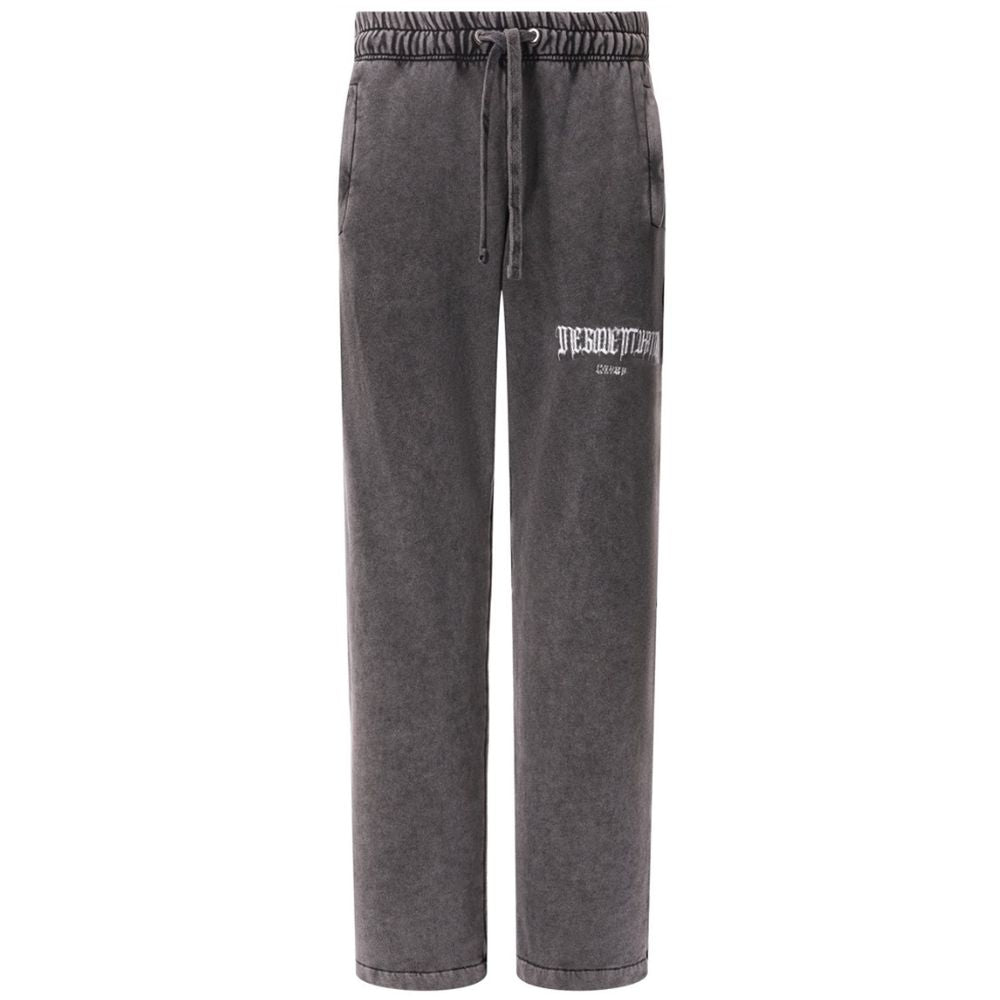 Diego Venturino Gray Cotton Pant