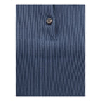 Brunello Cucinelli Blue Cotton Sweatshirt