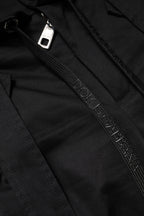 Dolce & Gabbana Black Cotton High Waist Cargo Pants