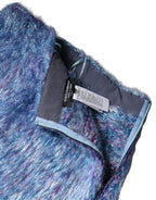 Dolce & Gabbana Multicolor Plush High Waist Mini Skirt