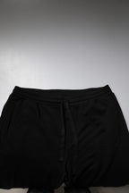 Dolce & Gabbana Black Cotton Crown Logo Jogger Pants