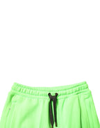 Dolce & Gabbana Green Patchwork Camouflage Men Cargo Shorts