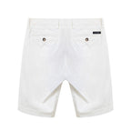 Dolce & Gabbana White Cotton Bermuda Shorts