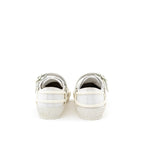 Burberry White Cotton Athletic Sneakers