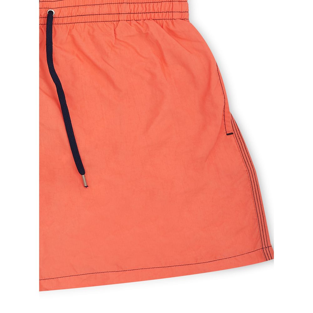 Malo Orange Polyester Swim Shorts