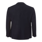 Lardini Blue Cotton Blazer