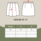 Lardini Yellow Viscose Midi Skirt