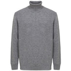 Cruciani Gray Cashmere Turtleneck