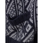 Cruciani Bicolor Cashmere Cardigan