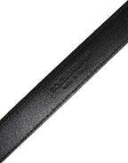 Dolce & Gabbana Gold Floral Jacquard Leather Metal Buckle Belt