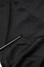 Dolce & Gabbana Black Lace Sheer Crew Neck Sleeveless Top