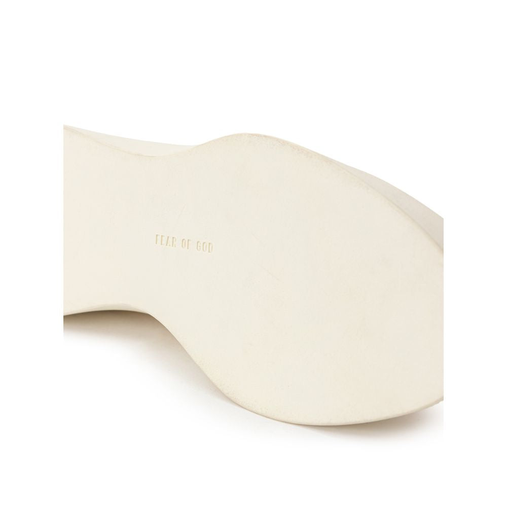 Fear Of God Beige Leather Slip-On Loafer