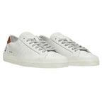 D.A.T.E White Leather Sneaker