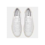 D.A.T.E White Leather Sneaker
