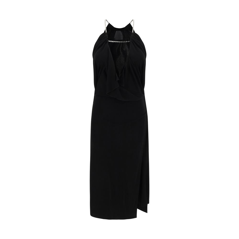 Givenchy Black Viscose Cocktail Dress
