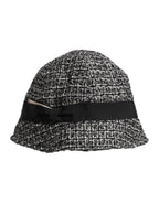 Dolce & Gabbana Black Cotton Blend Bucket Hat