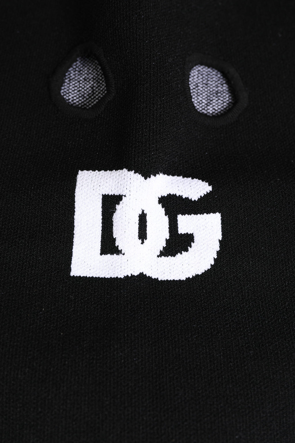 Dolce & Gabbana Black Cashmere Knitted Ski Mask Balaclava Hat
