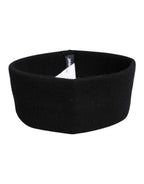 Dolce & Gabbana Black Cashmere Knitted Women Head Band Hat