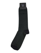 Dolce & Gabbana Black Polka Dots Cotton Mid Calf Socks