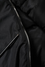 Dolce & Gabbana Black Hooded Parka Coat Winter Jacket