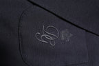Dolce & Gabbana Black Wool Single Breasted Coat Suit Blazer