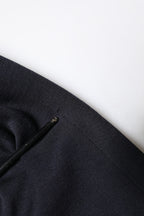 Dolce & Gabbana Black Wool Single Breasted Coat Suit Blazer