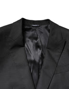 Dolce & Gabbana Black Single Breasted Formal 2 Piece Suit