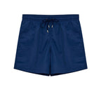 Canali Blue Polyester Swim Shorts